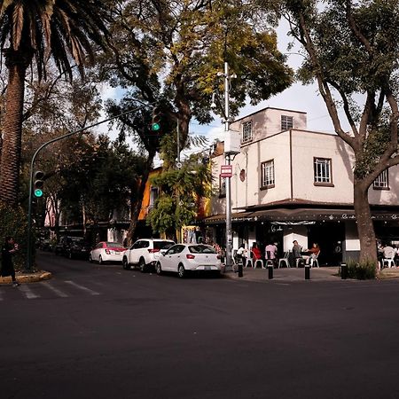 Modern Studio, Rooftop Charm, Cdmx Center2 Cidade do México Exterior foto