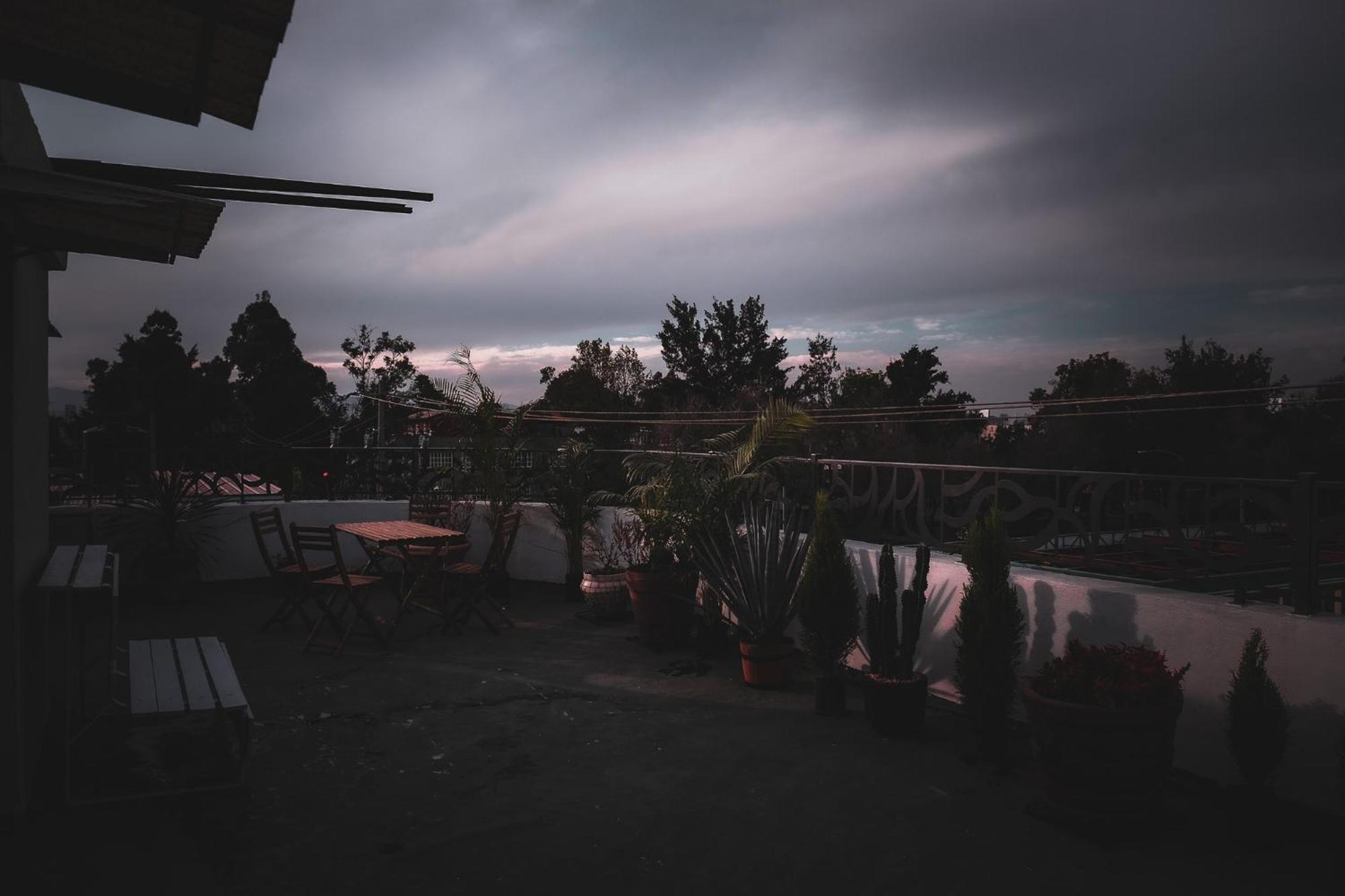 Modern Studio, Rooftop Charm, Cdmx Center2 Cidade do México Exterior foto