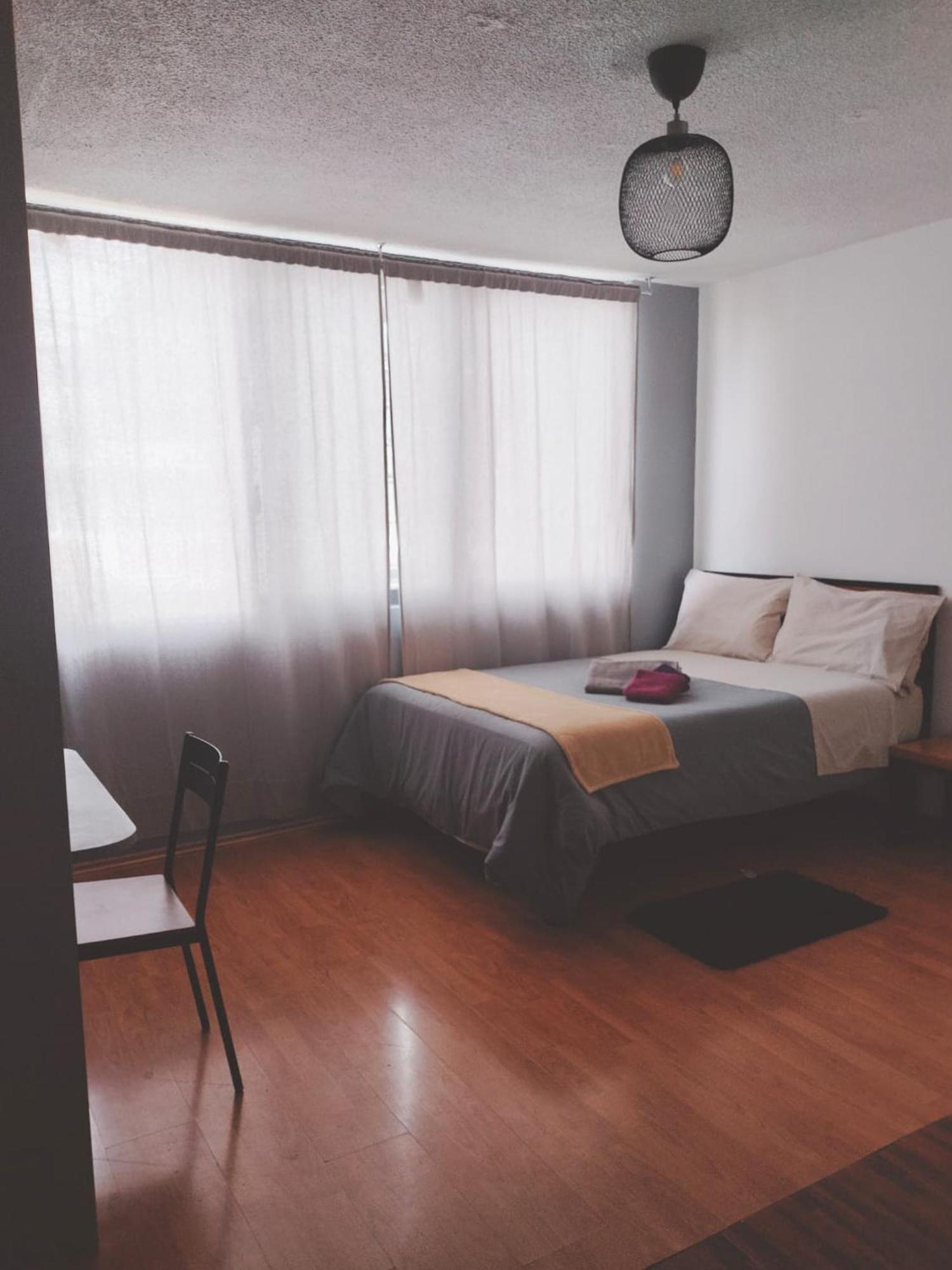 Modern Studio, Rooftop Charm, Cdmx Center2 Cidade do México Exterior foto